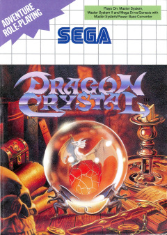 Dragon Crystal for the Sega Master System Front Cover Box Scan