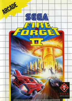 Fire & Forget II for the Sega Master System Front Cover Box Scan