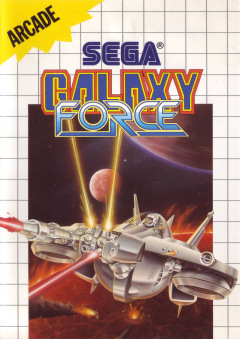 Galaxy Force for the Sega Master System Front Cover Box Scan