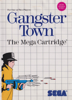 Gangster Town for the Sega Master System Front Cover Box Scan