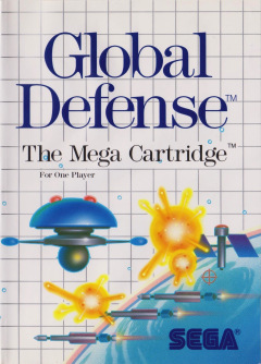 Global Defense for the Sega Master System Front Cover Box Scan