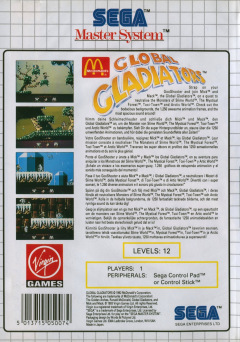 Scan of Global Gladiators