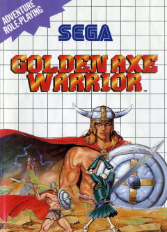 Golden Axe Warrior for the Sega Master System Front Cover Box Scan