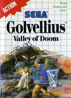 Golvellius: Valley of Doom for the Sega Master System Front Cover Box Scan