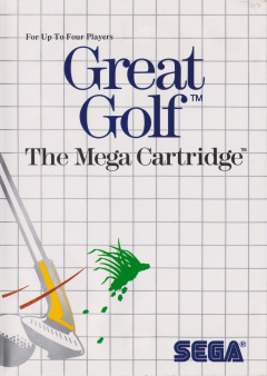 Great Golf for the Sega Master System Front Cover Box Scan