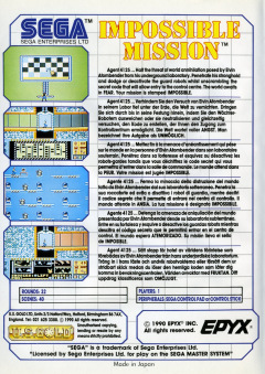 Scan of Impossible Mission