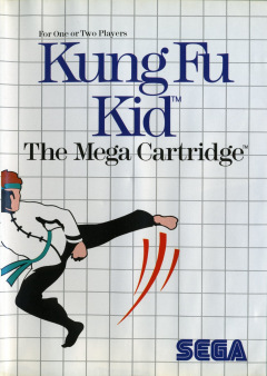 Kung Fu Kid for the Sega Master System Front Cover Box Scan
