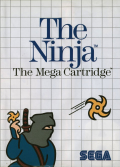 The Ninja for the Sega Master System Front Cover Box Scan