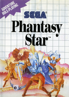 Phantasy Star for the Sega Master System Front Cover Box Scan