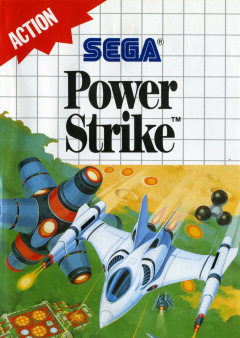 Power Strike for the Sega Master System Front Cover Box Scan