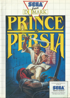 Prince of Persia for the Sega Master System Front Cover Box Scan
