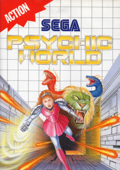 Psychic World for the Sega Master System Front Cover Box Scan