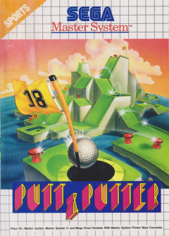 Putt & Putter for the Sega Master System Front Cover Box Scan