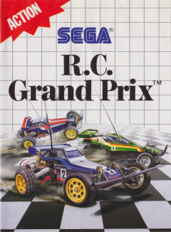 R.C. Grand Prix for the Sega Master System Front Cover Box Scan