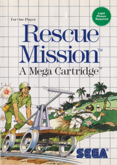 Rescue Mission for the Sega Master System Front Cover Box Scan