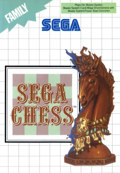 Sega Chess for the Sega Master System Front Cover Box Scan