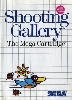 Shooting Gallery for the Sega Master System Front Cover Box Scan