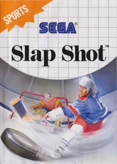 Slap Shot for the Sega Master System Front Cover Box Scan