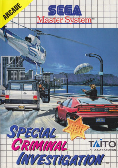 Special Criminal Investigation for the Sega Master System Front Cover Box Scan