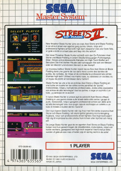 Scan of Streets of Rage II