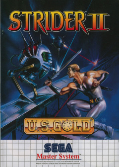Strider II for the Sega Master System Front Cover Box Scan