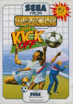 Super Kick Off for the Sega Master System Front Cover Box Scan