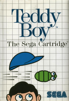 Teddy Boy for the Sega Master System Front Cover Box Scan