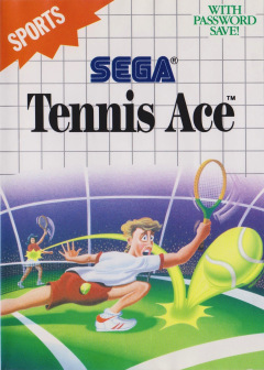 Tennis Ace for the Sega Master System Front Cover Box Scan