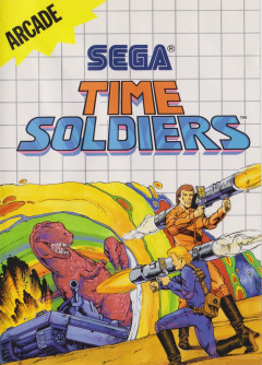 Time Soldiers for the Sega Master System Front Cover Box Scan