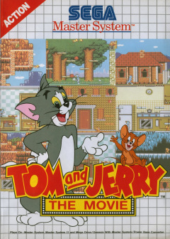 Tom and Jerry: The Movie for the Sega Master System Front Cover Box Scan