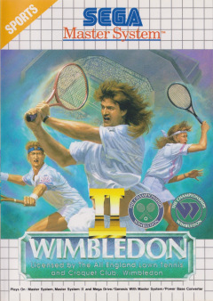 Wimbledon II for the Sega Master System Front Cover Box Scan