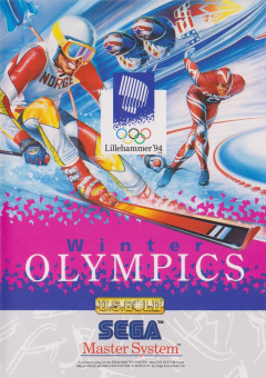 Winter Olympics: Lillehammer 94 for the Sega Master System Front Cover Box Scan