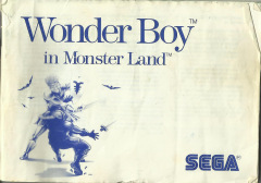 Scan of Wonder Boy in Monster Land