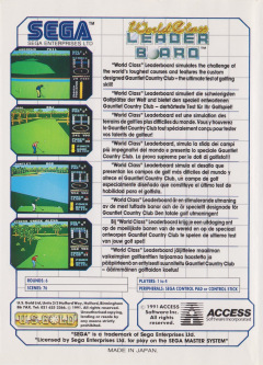 Scan of World Class Leader Board
