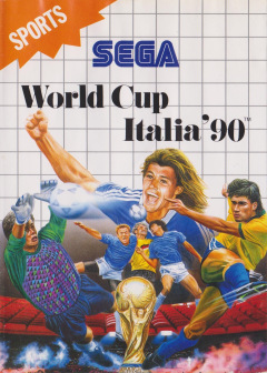 World Cup Italia '90 for the Sega Master System Front Cover Box Scan