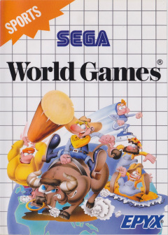 World Games for the Sega Master System Front Cover Box Scan