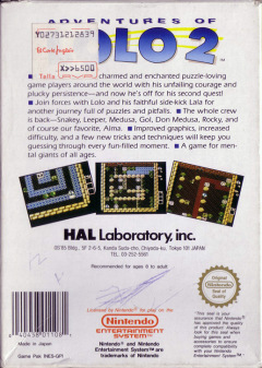 Scan of Adventures of Lolo 2
