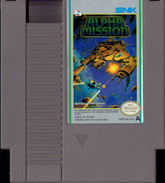 Scan of Alpha Mission