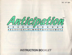 Scan of Anticipation