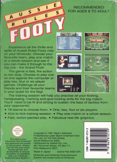 Scan of Aussie Rules Footy