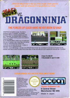 Scan of Bad Dudes vs. Dragonninja