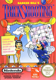 Barker Bill's Trick Shooting for the NES Front Cover Box Scan