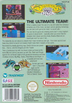 Scan of Battletoads & Double Dragon