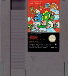 Scan of Bubble Bobble