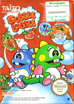 Scan of Bubble Bobble