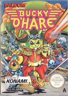 Bucky O'Hare for the NES Front Cover Box Scan