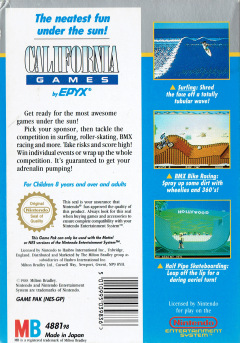 Scan of California Games