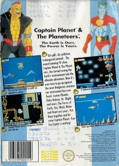 Scan of Captain Planet and the Planeteers