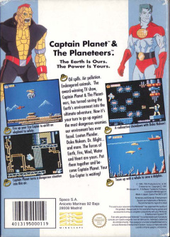 Scan of Captain Planet and the Planeteers
