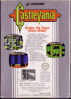 Scan of Castlevania